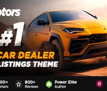 Motors – Car Dealer, Rental & Listing WordPress theme