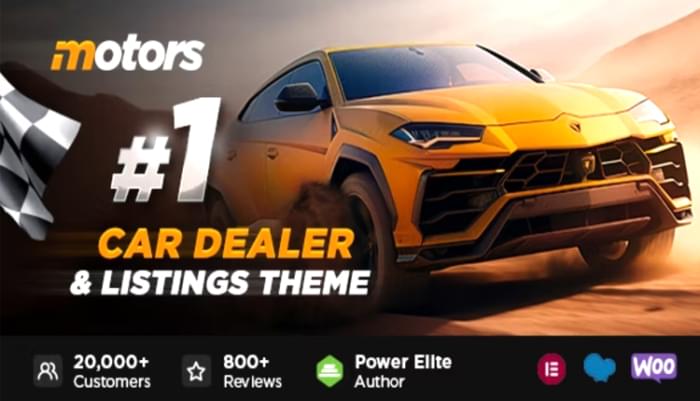 Motors – Car Dealer, Rental & Listing WordPress theme